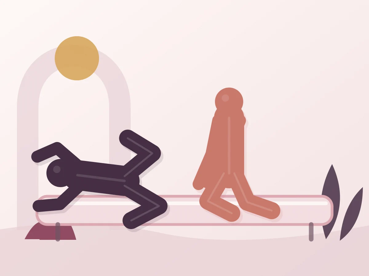 Abstract editorial illustration of the position The Black Butterfly