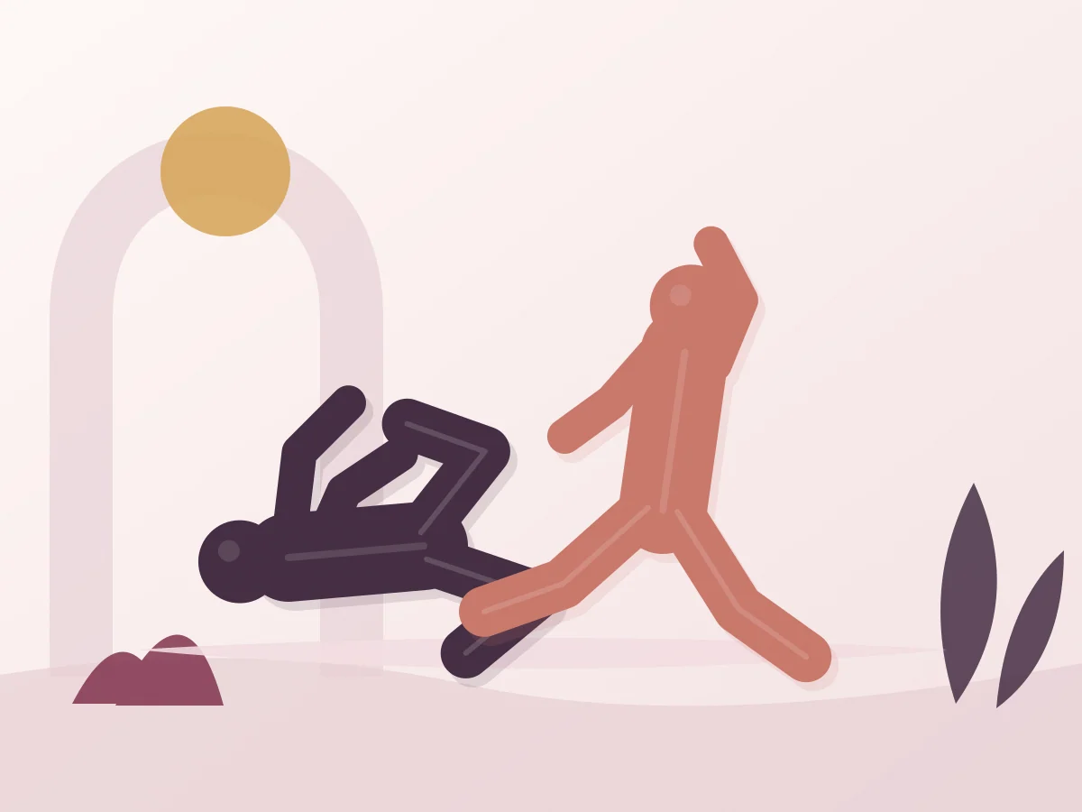 Abstract editorial illustration of the position The Bubble