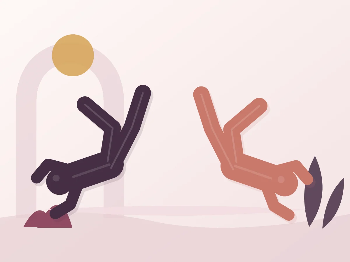 Abstract editorial illustration of the position The Cosmos