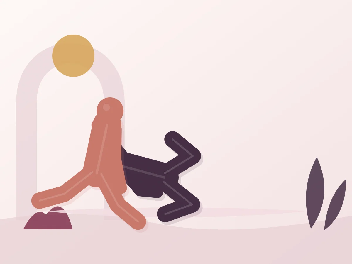 Abstract editorial illustration of the position The White Tiger